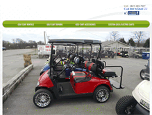 Tablet Screenshot of golfcartsforeless.com